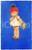 1925 BAMBINI Bambina con mazzo di rose - Cartolina ILLUSTRATA FP VG  Cartolina postale d'epoca, viaggiata. FAIR/discreto Lievi smussature  agli angoli Formato: FP originale e autentica 1