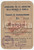 1945 GHISLARENGO Associazione agricoltori Provincia di VERCELLI Tessera 7x11 cm Tessera d'epoca. FAIR/discreto Lievi smussature agli angoli, macchia al margine superiore Formato: 7x11 cm originale e autentica 1