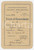 1924 COMO Filodrammatica "Mario Brumana" - Tessera n.1 di Marco LONGHI Autografo