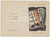 1965 TRENTO Società Filosofica Trentina - Tessera ILLUSTRATA 6x8 cm