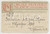 1919 MILANO Circolo filologico milanese - Tessera Prof. Mario FERRARESI 10x7 cm