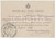 1879 MANTOVA Tessera di Cesare PASTORE per accesso ai musei del Regno d'Italia