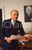 35mm vintage slide* 1990ca EDITORIA Livio GARZANTI ritratto nel suo studio (7)
