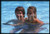 35mm vintage slide* 1995 ca RACING driver Eddie CHEEVER with wife (33)
