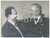 1934 TEATRO TORINO Attore Angelo MUSCO con un collega - Foto con AUTOGRAFO