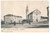 1908 BORGO VALBELLUNA Frazione TRICHIANA Abitanti in piazza - Cartolina ANIMATA