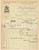 Documento originale, autentico 1925 PARIS Etablissements LEFRANC Tubi DECOR Fattura 1