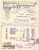 Documento originale, autentico 1929 MILANO Ditta PONZONI BRAMBILLA Mastice meraviglioso RESINA INDIANA Fattura 1