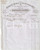Documento originale, autentico 1864 PERUGIA Farmacia S. Martino GIOVANNI BIORDI Vendita mignatte Fattura 1