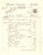 Documento originale, autentico 1923 SPOLETO Giuseppe BIONDI Metalli   Tubi in piombo Fattura 1