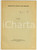 Oggetto da collezione cartaceo 1941 Paolo TREVES Herodotus, Gelon and Pericles 1