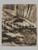 Opera d’arte autentica 1960 ca Luciano DALL ACQUA La strada abbandonata Litografia con firma AUTOGRAFA 1