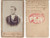 Fotografia d epoca originale 1902 PESARO Ritratto di Eusebio BRUNELLI Foto Ugo DIOTALLEVI Autografata 1