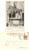 Autografo originale 1901 ROMA Statua Marco Aurelio Cartolina Rosa RASINI PROVASOLI 1
