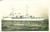 Cartolina originale da collezione 1935 ca MARINA FRANCESE Croiseur BOUGAINVILLE Cartolina FP NV 1