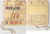 Oggetto da collezione cartaceo 1955 ca PAN AMERICAN WORLD AIRWAYS Luggage ticket BERLIN 1