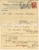 Documento originale, autentico 1909 MILANO Coloniali PERELLI PARADISI, GEI & C. Cartolina FP VG 1