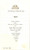 Oggetto da collezione cartaceo 1963 LONDON MASSONERIA Fraternal Lodge 5212 MenÃ¹ FREEMASONRY 1