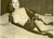 Fotografia d epoca originale 1955 ca EROTICA VINTAGE Naked sexy PINUP wearing dressing gown VERA FOTOGRAFIA 1