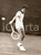 Fotografia d epoca originale 1980 ca TENNIS Giovane Tarik BENHABILES durante allenamento Fotografia 1