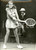 Fotografia d epoca originale 1980 ca MILANO Tennis Tracy AUSTIN in attacco durante un match Foto OLYMPIA 1