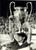 Fotografia d epoca originale 1977? ROMA Calcio CHAMPIONS LEAGUE Giocatore LIVERPOOL innalza coppa Foto 1