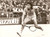 Fotografia d epoca originale 1980 ca PARAGUAY Tennis Victor PECCI durante match Fotografia 1