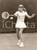 Fotografia d epoca originale 1980 ca SVIZZERA Tennis Lilian DRESCHER KELAIDIS durante allenamento Fotografia 1