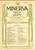 Giornale, rivista storica 1922 MINERVA Rivista delle Riviste L America e la felicitÃ  del genere umano nÂ°2 1