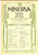 Giornale, rivista storica 1922 MINERVA Rivista delle Riviste  Alchimia e alchimisti Anno XXXII nÂ°1 1