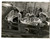 Fotografia d epoca originale 1950 ca LONDON La regina Elisabetta in auto con Filippo di Edimburgo e i figli 1