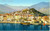 Cartolina originale da collezione 1920 ca SANREMO IM Veduta panoramica cittÃ  vecchia dal mare Cartolina FP NV 1