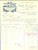 Manoscritto, lettera originale 1954 TORINO Ditta FRATELLI FIORIO conceria Fattura per pelli capre Dolomiti 1
