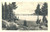 Cartolina originale da collezione 1923 BASELGA DI PINE  TN Lago della SERRAIA Cartolina postale FP VG 1