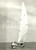 Fotografia d epoca originale 1983 SAILING REGATTA Vela AZZURRA I4 diretta al molo Collaudo imbarcazione Foto 1