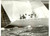 Fotografia d epoca originale 1987 FREMANTLE Louis Vuitton Cup Dennis CONNER a bordo STARS AND STRIPES 30x24 1
