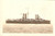 Cartolina originale da collezione 1920 ca MARINA MILITARE Regia nave SAN GIORGIO Cacciatorpediniere Cartolina FP 1