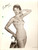 Fotografia d epoca originale 1960 MILANO MODA Costumi da bagno ANNIS Sea Glamour Modella con ombrello FOTO 1