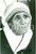 Fotografia d epoca originale 1990 Madre Teresa di CALCUTTA si ritira Ritratto Fotografia 1