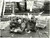 Fotografia d epoca originale 1986 SCHWEIZERHALLE CH Disastro SANDOZ operatori con maschere antigas Foto 1