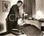 Fotografia d epoca originale 1993 COLMAR FR Gilchrist OLYMPIO preparativi Conferenza contro EYADEMA Foto 1