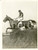 Fotografia d epoca originale 1928 UK Horse Racing Prince of WALES on Miss MUFFIT  Welsh Guards Cup Photo 1