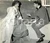 Fotografia d epoca originale 1950 ca FRANCIA Liselotte PULVER spettacolo teatrale Foto di scena DANNEGGIATA 1