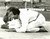 Fotografia d epoca originale 1981 MONACO D Gerold TANDLER Ministro Interno Dimostrazione JUDO Fotografia 1