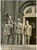 Fotografia d epoca originale 1950 LAEKEN BELGIO Re Leopoldo III con figli saluta folla da castello Foto 1