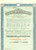 Oggetto da collezione cartaceo 1950 CREMONA Eredi FRAZZI fu Andrea Industria Laterizi Certificato al portatore 1