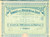 Oggetto da collezione cartaceo 1924 LYON F SociÃ©tÃ© Anonyme Forges et Ateliers Action 500 Francs au Porteur 1