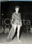 Fotografia d epoca originale 1960 ca MILANO MODA Modella sfila in completo estivo fantasia Fotografia 18x24 1