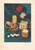 Materiale pubblicitario d’epoca 1955 MILANO Istituto DE ANGELI Farmaco SALICILAMIDE Cartoncino pubblicitario 1