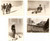Fotografia d epoca originale 1950 TRAFOI BZ Alpinisti su Vetta ORTLES Lotto 4 Fotografie 9x6 1